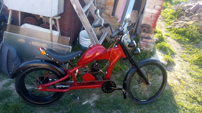 Red black chopper rights