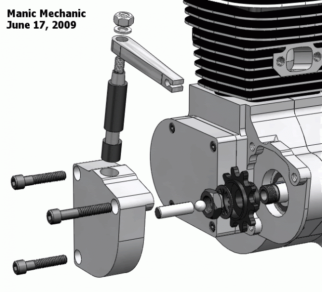 Jak rozložit raménko spojky, ...